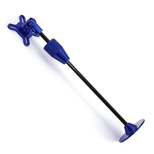 DGZZI 1Set Blue CNC Aluminium Alloy GPS Antenna Pedestal Folding Fixed Mounting Bracket
