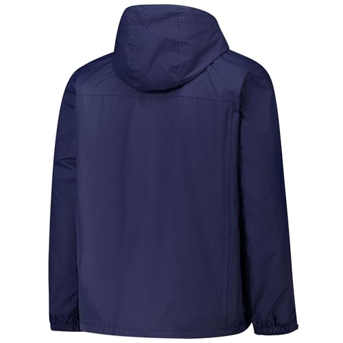 Image of Dunbrooke Men's NFL Tropic Waterproof Packable Full-Zip Hoodie Jacket