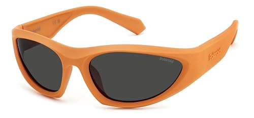 Lunettes Polaroid PLD 2165 orange mat de 59 mm avec un pont de 18 mm