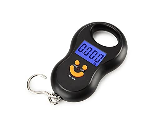 Miniatura 4 de SmileScale - Báscula digital de gran tamaño para equipaje, pantalla retroiluminada, capacidad de 110 libras 110.2 lbs, comprobador de peso de