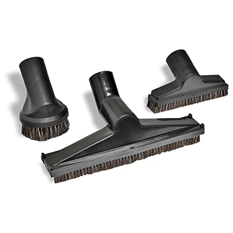 Invest 3 Staubsaugerbürsten für KARCHER Bosch Parkside Profi Siemens ROWENTA 35mm Set Bürsten Cover