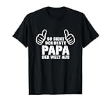 Bester Papa Geschenke Tshirt Vatertag