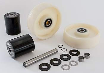 TM 55 Complete Wheel Kit for Manual Pallet Jack - Black