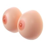 NORFULL Silicone Breast Forms Fake Boobs Concave Prosthetic Breast for Crossdresser Transgender Mastectomy C Cup 800g/Pair