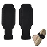 Kioriur Rutschfeste Spitzen – verschleißfeste Eisklemmen, Schuhe, Stiefel, Stollen | Rutschfeste Überschuhe aus Silikonkautschuk, undurchsichtige Schuh-Spikes