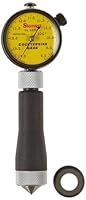 Starrett 689 m-3z Millimeter Lesen Kegelsenker Gauge mit Zifferblatt Gelb, 100 ° Winkel, 9–14,2 mm Range