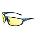 Smith & Wesson Accessories Major Full Frame Shooting Glasses Blue with Amber Lenses