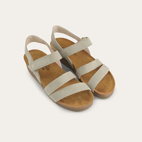 Image of NAOT Kayla Women's Sandals - Supportive 3-Strap Design with Backstrap, Cork & Latex Footbed - Arch Support - Travel-Friendly Comfortable Walking Sandals for All-Day Wear