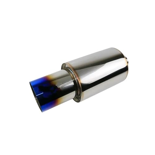 Silencieux d'échappement universel 51mm à 102mm en acier inoxydable pour voiture de course