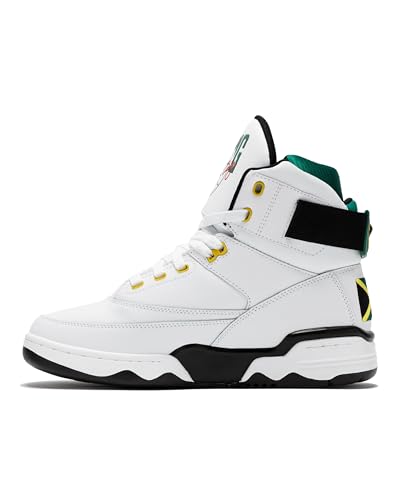 PATRICK EWING ATHLETICS 33 HI OG White/Black/Green/Yellow JAMAICA 1EW90014-1124