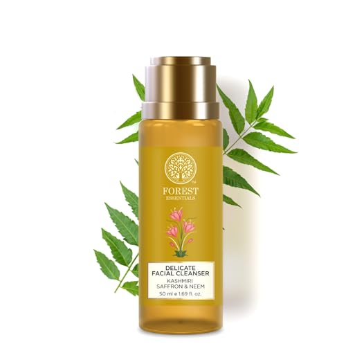Forest Essentials Delicate Facial Cleanser Saffron and Neem