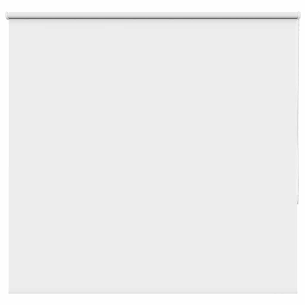 vidaXL Roller Blind Blackout White 150x130 cm Fabric Width 146.6 cm Polyester