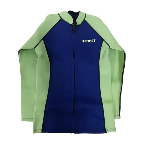 Kids Wetsuit Top Jacket 1.5mm/3mm Neoprene Wetsuit Kids Long Sleeve Wetsuit Top Boys Girls Wetsuit Shirt Front Zipper Swimsuit Wet Suit Snorkeling Diving Swimming miniatura 5