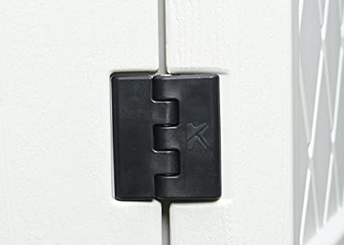 Image of KINYING GS0201014 Hinge for Storage Shed Hardware Folding Hinges Replacement Parts, 2 Pack