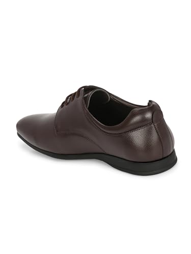 Image of San Frissco Comfort-Fit Formal Derbys Polyurethane Upper Lightweight Shoes /Comfortable Fashionable Stylish Flexible for Men