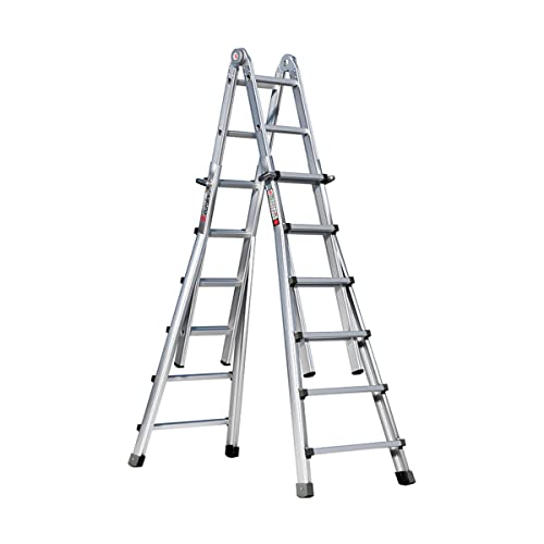 Preisvergleich Produktbild Alu - Vario - Klappleiter 4x6 Sprossen