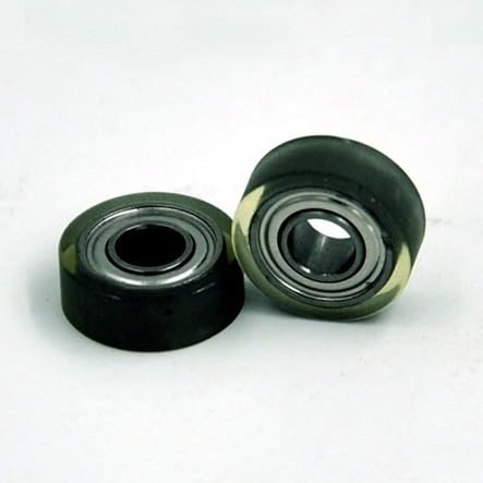 Roue 684RS en polyuréthane 4mm pour tiroir de meuble et robotique mobile