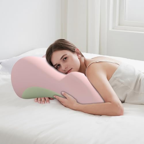 Almohada de parejas para aliviar dolores de espalda con cuña ajustable 5