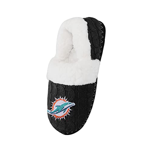 Image of FOCO Womens NFL Team Color Moccasin Slippers | Casual Slippers