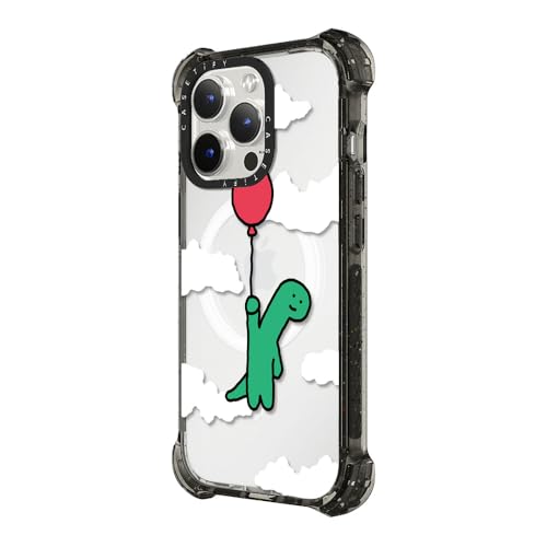 CASETiFY Bounce iPhone 15 Pro Max Case [6X Military Grade Drop Tested / 21.3ft Drop Protection/Compatible with Magsafe] - Cute Prints - I'm Leaving This Planet - Clear Black by CASETiFY - Image 5