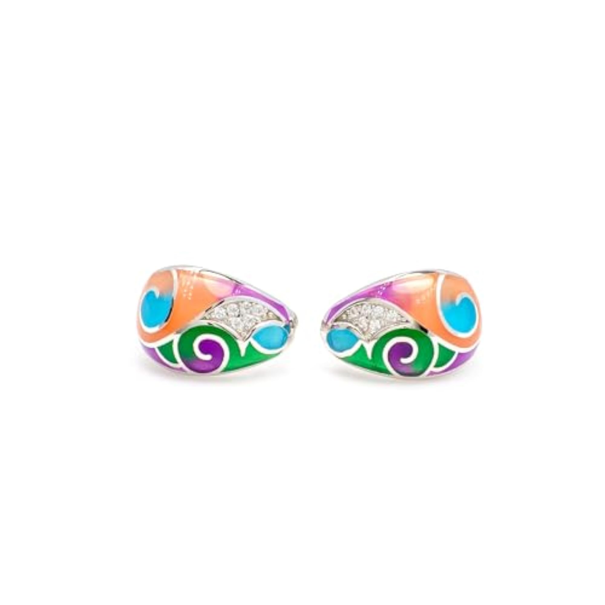 Women's 925 Sterling Silver Marieta Studs, Elegant Design