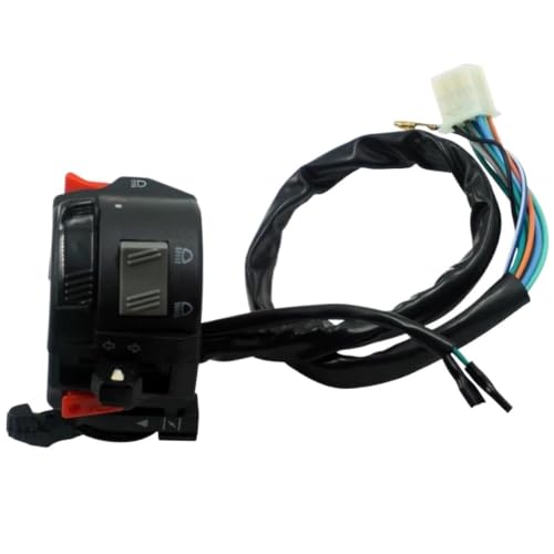 Commande de phare et feu de détresse 22 mm pour vos road trips en moto