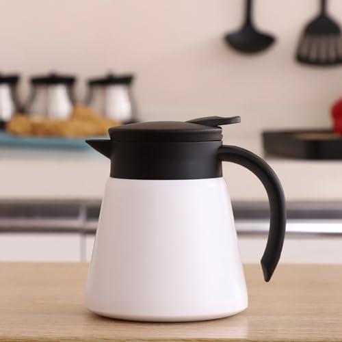 Café térmico sin derrames: jarra de vacío de 880 ml en acero inoxidable con manija ergonómica 3
