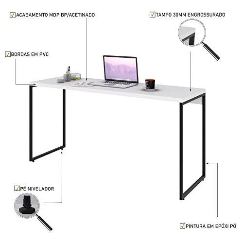 Escrivaninha para Escritório Office 1.50m Dynamica