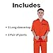 Party Expert Inmate Costume for Kids