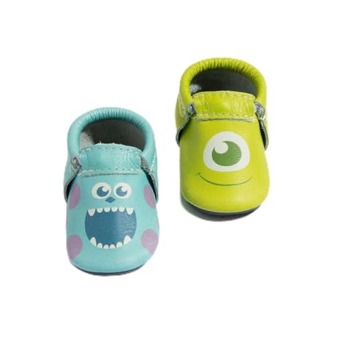 Freshly Picked Soft Sole City Moccs, Mike and Sully Size 4