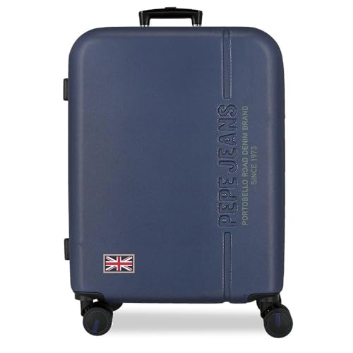 Valise rigide Pepe Jeans Arwin marine par Joumma Bags | Finition premium