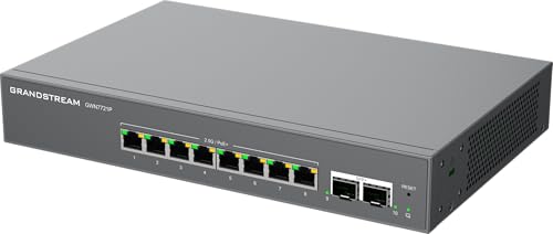 Switch Grandstream GWN7721P: Solución a cortes de red con 8 puertos Gigabit PoE 3