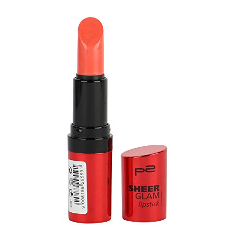 p2 cosmetics Make-up Lippenstift Sheer Glam Lipstick 018