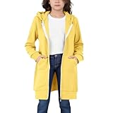 Estilo versátil: esta versátil sudadera para niñas se puede combinar fácilmente con jeans, pantalones casuales, faldas o leggings. Ya sea para la escuela, viajes, deportes, viajes de fin de semana, salir, sesiones de fotos, actividades familiares o fiestas, esta sudadera con capucha para niñas complementa perfectamente cualquier atuendo e ideal para primavera, otoño e invierno.