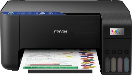 Epson EcoTank L3252 Wi-Fi + Tarayıcı + Fotokopi Renkli Çok Fonksiyonlu Tanklı Mürekkep Püskürtmeli Yazıcı - Görsel 2