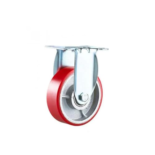 Roue directionnelle en PU à noyau de fer 4 pouces robuste - 4