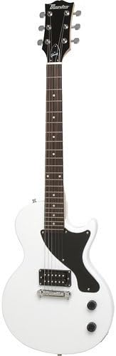 Amazon.com: Maestro por Gibson Single Cutaway guitarra eléctrica Pack  (Blanco) : Instrumentos Musicales
