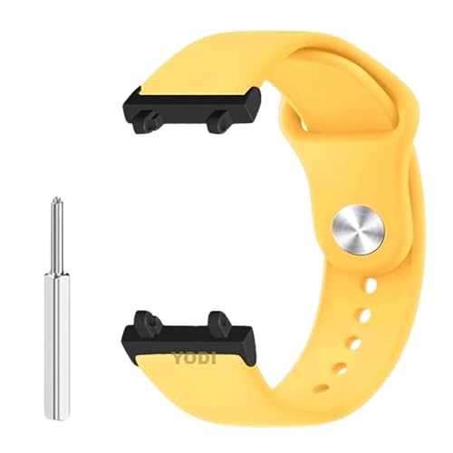 Image of YODI Strap Band Compatible with Amazfit T-Rex 2 Smartwatch Only Soft Silicone | Nylon | Chain | Leather Watch Straps with Installation Adjuster Tool For Amazfit TRex 2