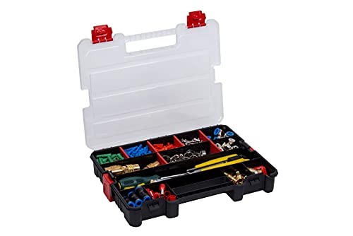 Toolbox Organizer - Tool Organizer Nail Organizers - Parts Case Storage Box - Screw Nuts And Bolt Electronic Component Storage Bin - Compartment Hardware Tool Box With Dividers (2 Piece Set) #TOP3