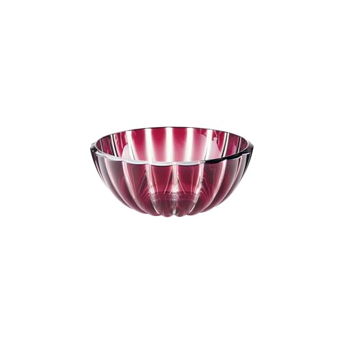 Guzzini Dolcevita Bowl Purple Medium 7.9 inches (20 cm) Bio-Based Plastic Amethyst Indoor & Outdoor Entertainment, 29690177