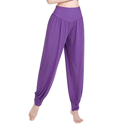 Pantalon sarouel de yoga pour femme - Jogging, sport et danse