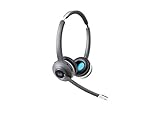 Cisco Headset 561, Wireless Dual On-Ear DECT Headset with Standard Base for US & Canada, Charcoal, 1-Year Limited Liability Warranty (CP-HS-WL-562-S-US=)