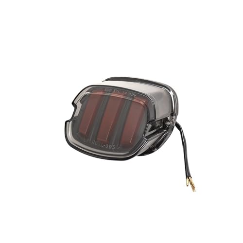 Clignotant arrière moto LED et feu stop finition haut de gamme pour Dyna et Custom