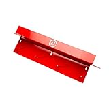 Adam's Polishes Brush Holder All Purpose Garage Shelf - Thick Gauge Steel Construction - Durable, All Metal System Safely Stores Your Detailing Brushes & Tools