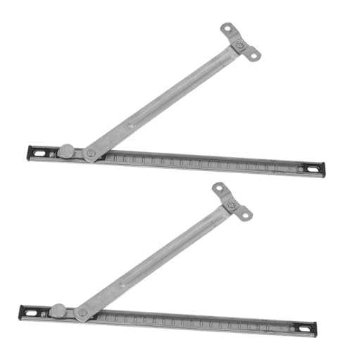 FONDOTIN 2 pezzi Barre di Sicurezza per Finestre Telescopiche in Acciaio Inossidabile Regolabili Senza Foratura per Finestre Battente e Scorrevoli Barra Antintrusione per Balconi e