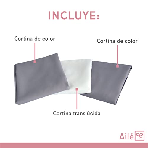 Cortinas, Home tela traslucida Marca AILÉ (3)
