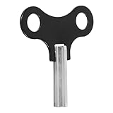 Acier robuste : fabriquée en acier, cette clef horloge combine durabilité et résistance à déformation, une utilisation répétée et longévité appréciable dans manipulations fréquentes de remontage