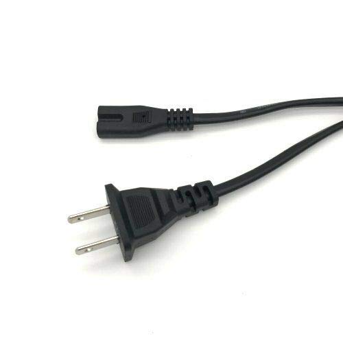 yan 2-Prong AC Power Cord Cable Lead for HP Deskjet Printer Scanjet Scanner Adapter