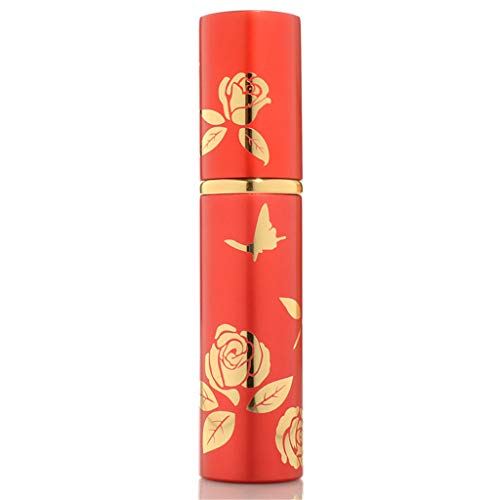 Preisvergleich Produktbild Travel Silikon Reise Flaschen Set Professional Aerospray Sprühflasche Zerstäuber Plastik - Für Handgepäck Reiseflaschen Oder Night Out 1 PC 10Ml,Orange