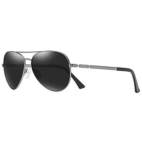 Image of DUCO Aviator Sunglasses Polarized for Men Women 3025K | UV400,Metal Frame, Durable and Sturdy,Comfortable, for Driving Daily, Golf, Fishing